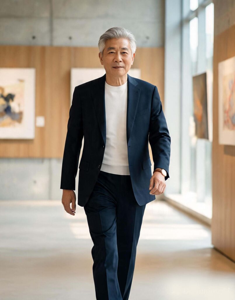 중장년 시니어 패션 스타일