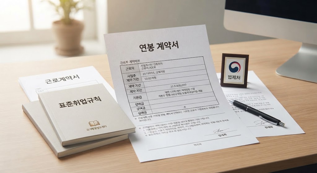 연봉 계약서