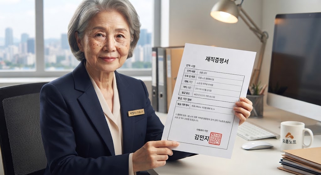 재직증명서