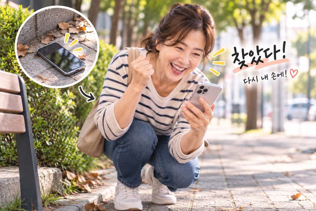 스마트폰 분실 시 찾는 법