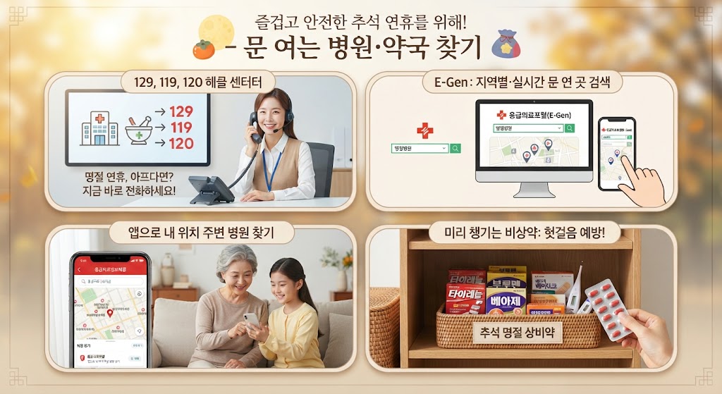 추석에-여는-병원-약국